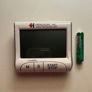 Hemosure Digital Timer with Battery